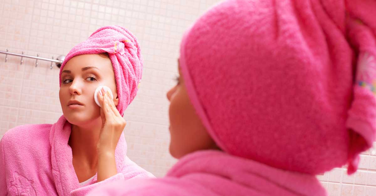 kako pravilno skinuti šminku