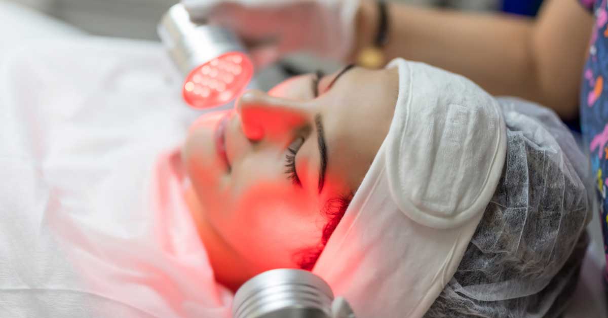 infracrvena lampa za lice