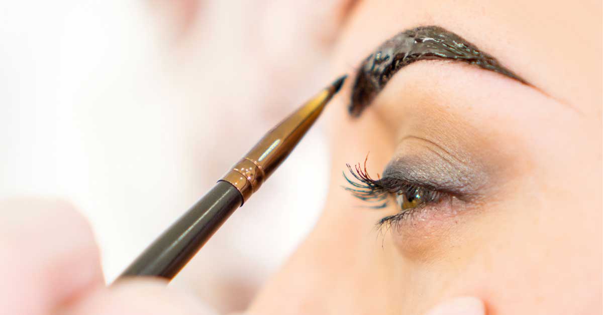 farbanje obrva kanom