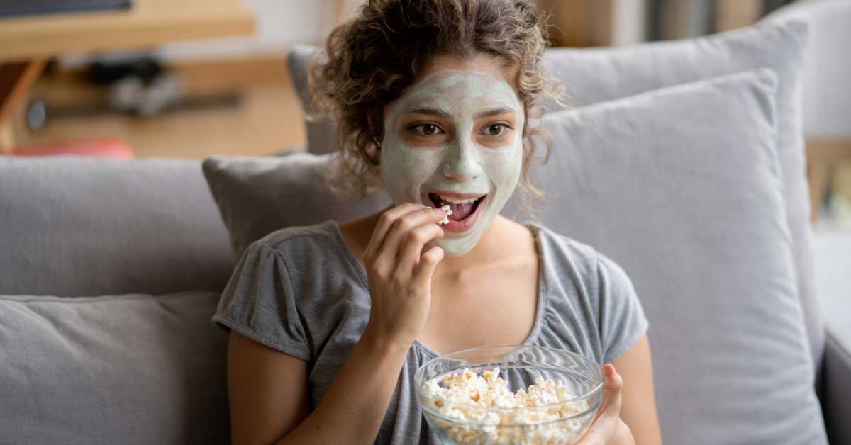 maska od kukuruznog brasna