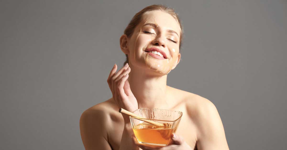 maska za lice od meda